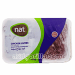 AXDG1670 AXD Gorilla NAT Chicken Livers 450g
