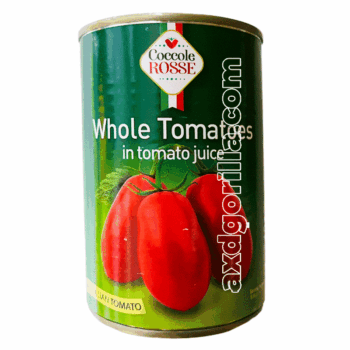 Coccole Rosse Whole Tomatoes in Tomato Juice 400g