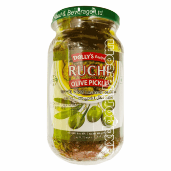 Dolly’s Recipe Ruchi Olive Pickle 400g