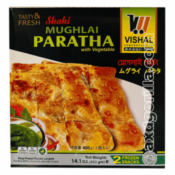 Vishal Mughlai Paratha with Vegetable 2Pcs 400g