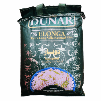 Dunar Elonga Extra Long Sella Basmati Rice 5kg