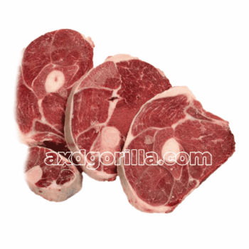 Mutton Leg Slices With Bone 2kg